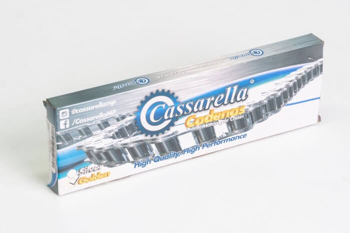 CADENA EN CAJA 428-H-138-CASSARELLA-DORADA O'RING