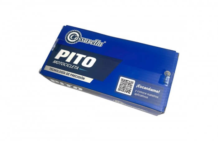 PITO CASSARELLA 12V DL 128HL DIAMETRO 85 MM NEGRO/BLANCO