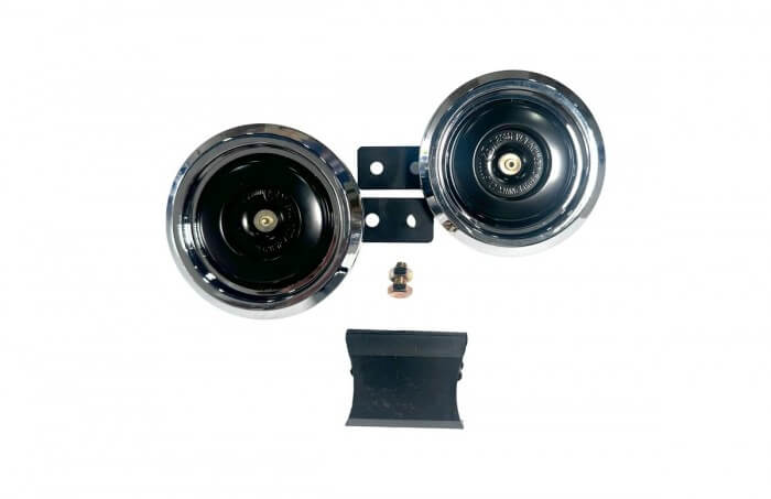 PITO CASSARELLA 12V DL 128HL DIAMETRO 85 MM NEGRO/BLANCO