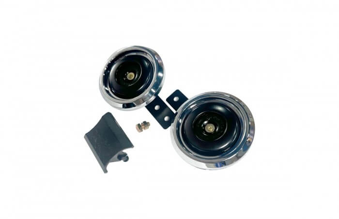 PITO CASSARELLA 12V DL 128HL DIAMETRO 85 MM NEGRO/BLANCO