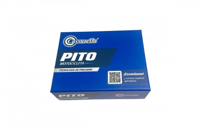 PITO CASSARELLA 12V DL 128C DIAMETRO 65 MM NEGRO (245)