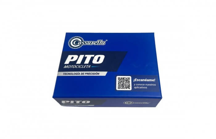 PITO CASSARELLA 12V DL 1218H DIAMETRO 77 MM NEGRO