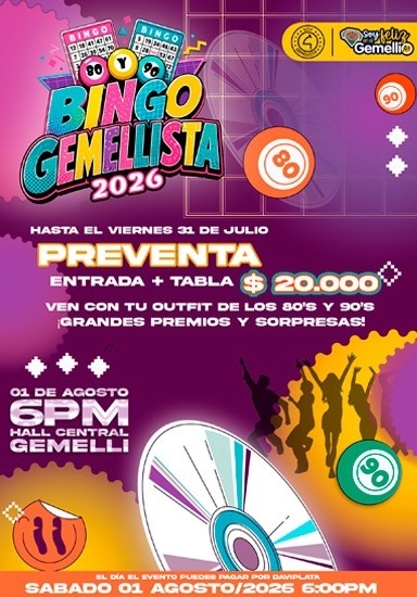 Caratula de evento