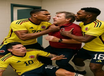 Tensión en el Camerino de Colombia: John Jader Durán habría agredido al DT Néstor Lorenzo en el Intermedio del Partido contra Perú