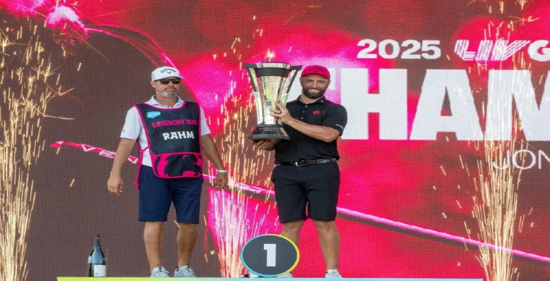 Golf: Jon Rahmha  ganó el LIV Golf 2025