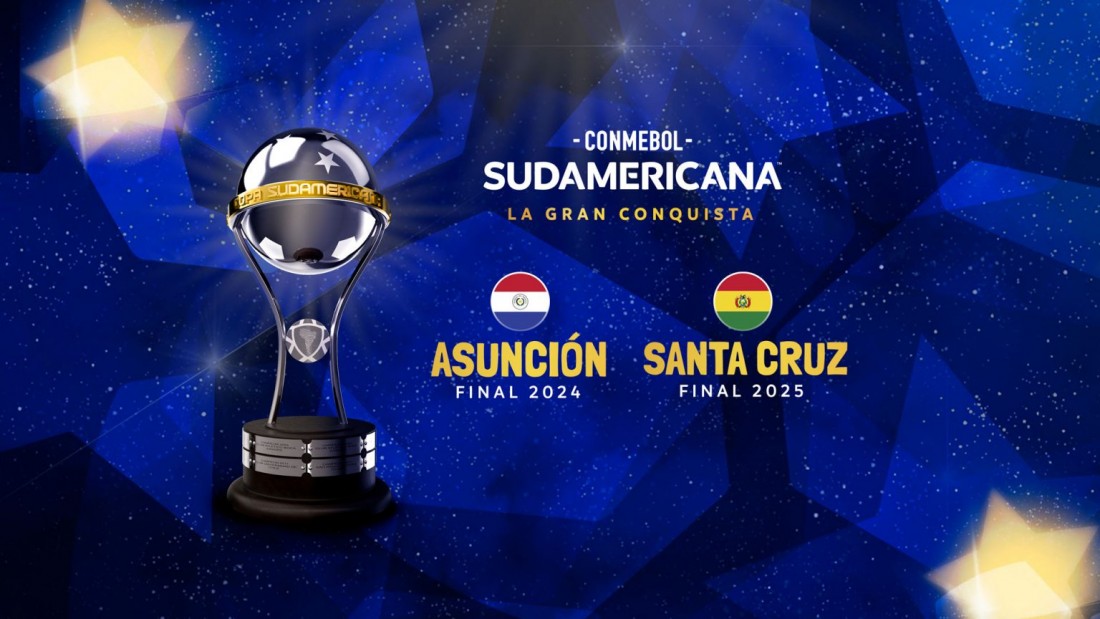 Asunción y Santa Cruz ciudades con finales de Conmebol.